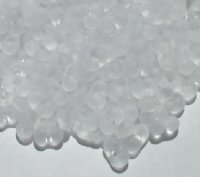 25 grams of 3x7mm Matte Crystal Farfalle Seed Beads
